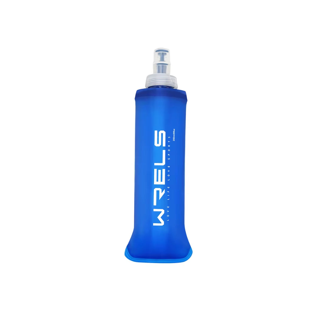 Folding Water Bottle TPU Bpa-Free Collapsible Soft Flask Outdoor Sport Hiking Camping Running Portable Soft Water Bottle