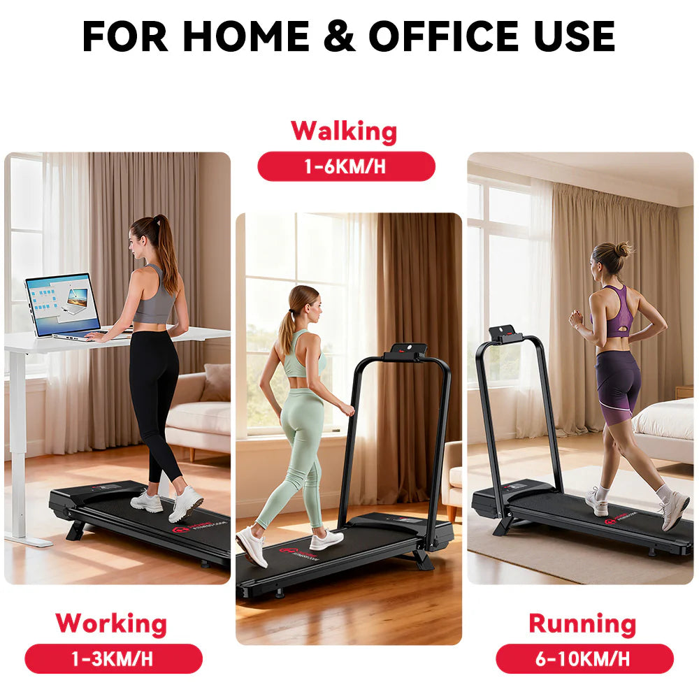 Treadmill C1, Speed 1-10KM/H, 5% Manual Incline