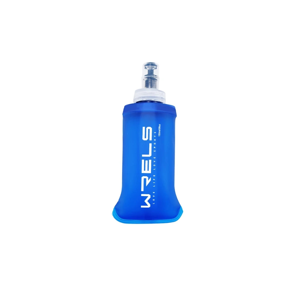 Folding Water Bottle TPU Bpa-Free Collapsible Soft Flask Outdoor Sport Hiking Camping Running Portable Soft Water Bottle